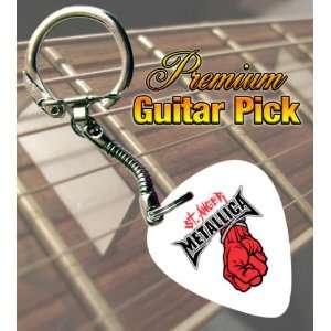  Metallica St Anger Premium Guitar Pick Keyring Musical 