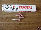   Pencil LEADS ERASERS Scripto Fineline Eversharp Pentech US Government