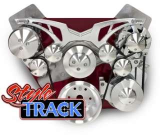 March Style Track Chevy 409ci Serpentine Kit 21350  