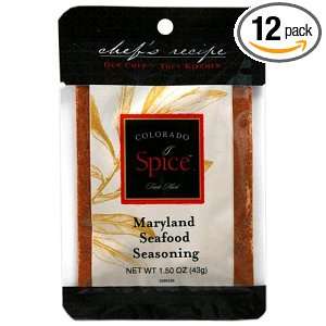 Colorado Spice Company, Seafood Spice, Maryland Seafood Seasoning, 1.5 