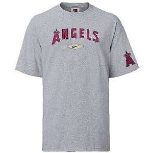   Angels MLB Practice V Short Sleeve Tee Shirt By Nike Team Sports