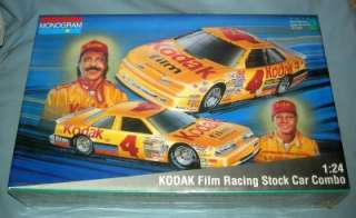 1994 Monogram Kodak Film Racing Stock Car Combo MISP 124 Model Kit 