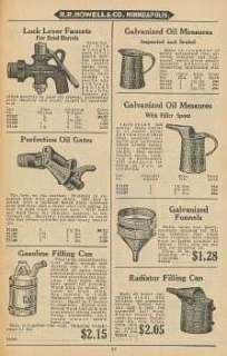 1931 Howell Thresher Sawmill Supplies Catalog on CD  