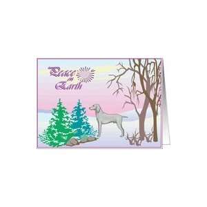  Peace On Earth Weimaraner Christmas Cards Card Health 