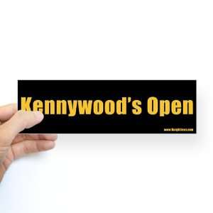  Kennywoods Open Pittsburgh Bumper Sticker by  