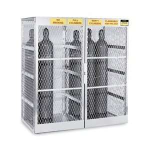  JUSTRITE Vertical Aluminum Cylinder Storage Lockers 