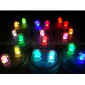 Submersible Floralyte Ii with 2 Leds Tea Lights   RGB Changing Color 