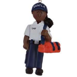  Personalized Ethnic EMT or Delivery Person   Female 