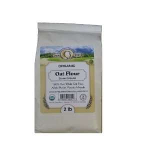Organic Oat Flour Stone Ground Grocery & Gourmet Food