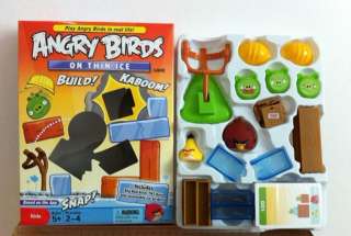 Angry Birds On Thin Ice Game With TNT Box & Game cards set  