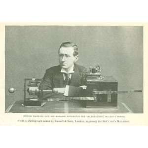    1897 Wireless Telegraphy Jagadis Rose Marconi 