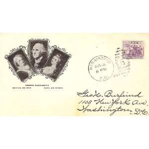   First Day Cover  732 Stoutzenberg (unlisted) 