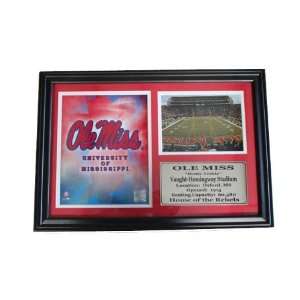  University of Mississippi 12 x 18 Photograph Statistic 