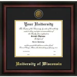  University of Wisconsin Milwaukee Gold Embossed Diploma 