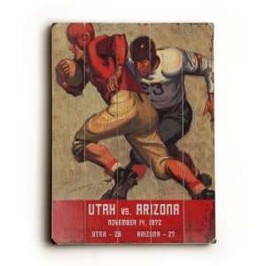 University of Utah VS Arizona , 20x14 