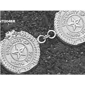  University of North Texas Seal Bracelet (Silver) Sports 