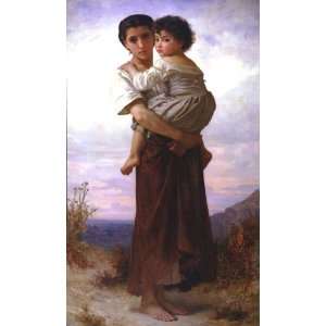   Greeting Card Bouguereau Jeunes bohemiennes