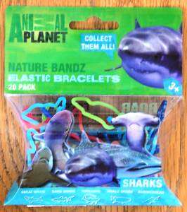 Animal Planet   Sharks   Logo Bandz 20 pk Very Silly  