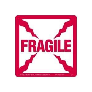  Fragile Label