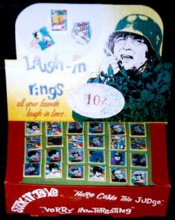 Complete 1968 Laugh In Flicker Ring Set of (12)  