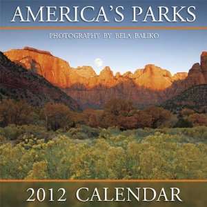 Americas Parks 2012 Wall Calendar