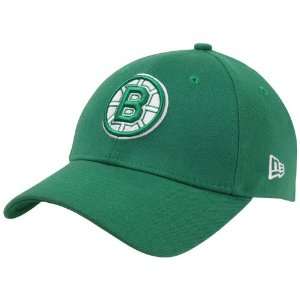  New Era Boston Bruins Hooley Flex Hat   Green Sports 