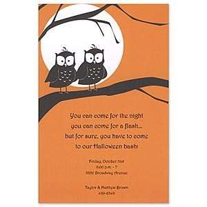 Hoot Hoot Invitation Holiday Invitations