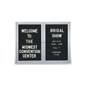   36 Outdoor Enclosed Letterboard by United Visual