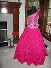 Tiffany Princess 13318 Bubble Gum Pink Girls Pageant Gown items in 
