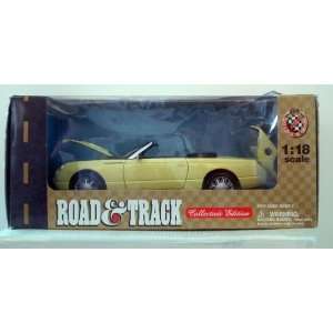  Road and Track T Bird Show Car Diecast by Maisto 118 