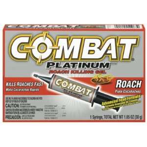  Combat Roach Killing Gel   12 Packs per Case, 1 Applicator 