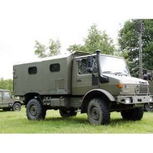  Unimog Truck of the Belgian Army Premium Photographic 