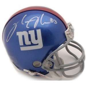  Sinorice Moss signed New York Giants Mini Helmet Sports 
