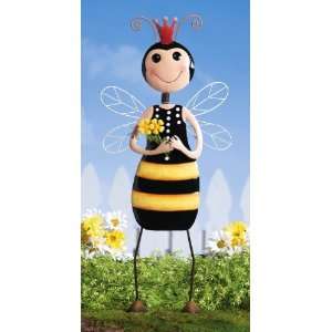  Queen Bee Decorative Metal Garden Lawn Stake By 