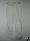 Base Ball Baseball Pants Youth White Size Medium 100 Polyester New 