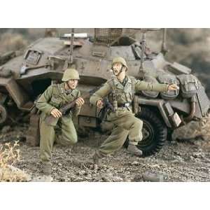  Afrika Korps Running WWII 2 Figures 1 35 Verlinden Toys & Games