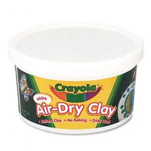   Crayola® Air Dry Self Hardening Clay, 2 1/2lb, White