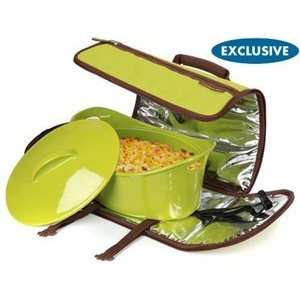  Rachael Ray Green Casseroval Carrier Set 3 pc.