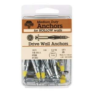  Hillman Drive Wall Anchor Size 1/8dls