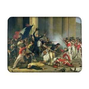  Scene of the 1830 Revolution at the Louvre   iPad Cover 