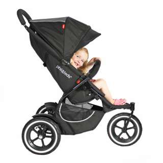 PHIL & TEDS Classic Single Buggy Stroller   Black  