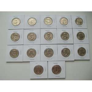   Uncirculated Dollar Coins Set From Philadelphia Mint 