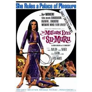 Million Eyes of Su Muru (1967) 27 x 40 Movie Poster Style A  