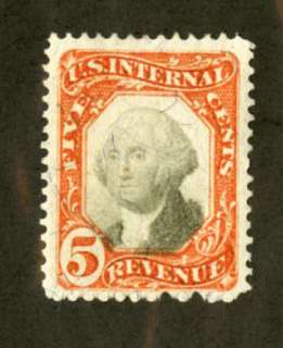 US Stamps # R137 5c Revenue USED  