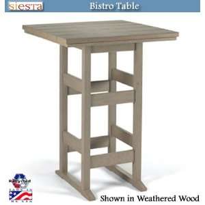  Siesta Recycled Poly Lumber Bistro Table