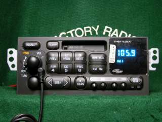  Gm Chevy MONSOON Tape Radio  AUX Ipod SAT input 16259791nwarranty