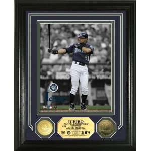  Ichiro Suzuki 24KT Gold Coin Photo Mint 