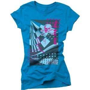  One Industries Womens Glam T Shirt   Large/Turquoise 