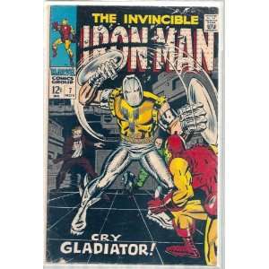  IRON MAN # 7, 2.5 GD + Marvel Comics Group Books