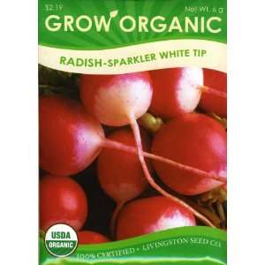  Radish   Organic Sparkler Patio, Lawn & Garden